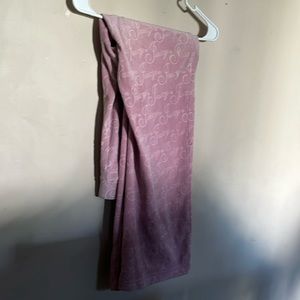 Light Pink Imprinted Juicy Couture Pants